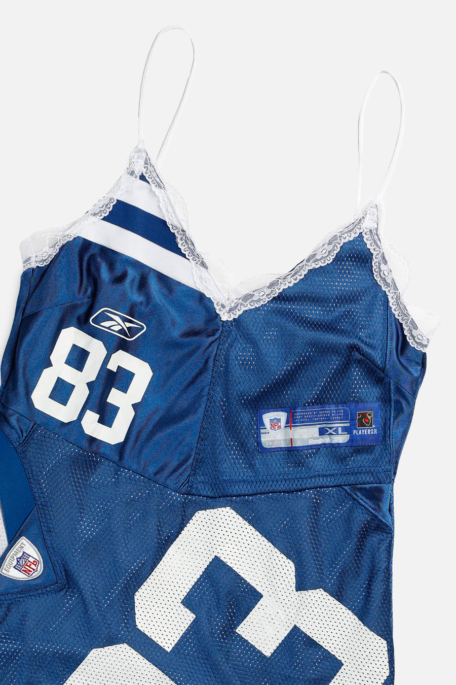 Rework Indianapolis Colts NFL Lace Dress - L