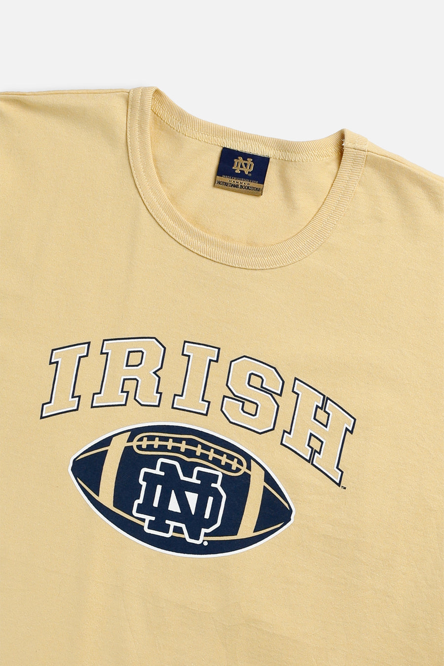 Vintage Notre Dame Fighting Irish Football Tee - L