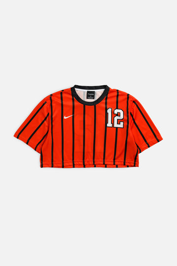 Rework Crop Nike Soccer Jersey - M