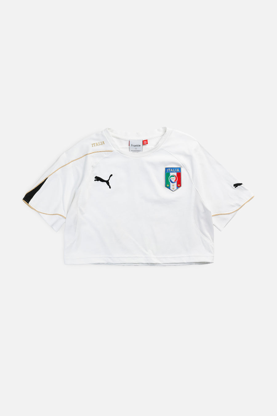 Rework Crop Italy Soccer Tee - S