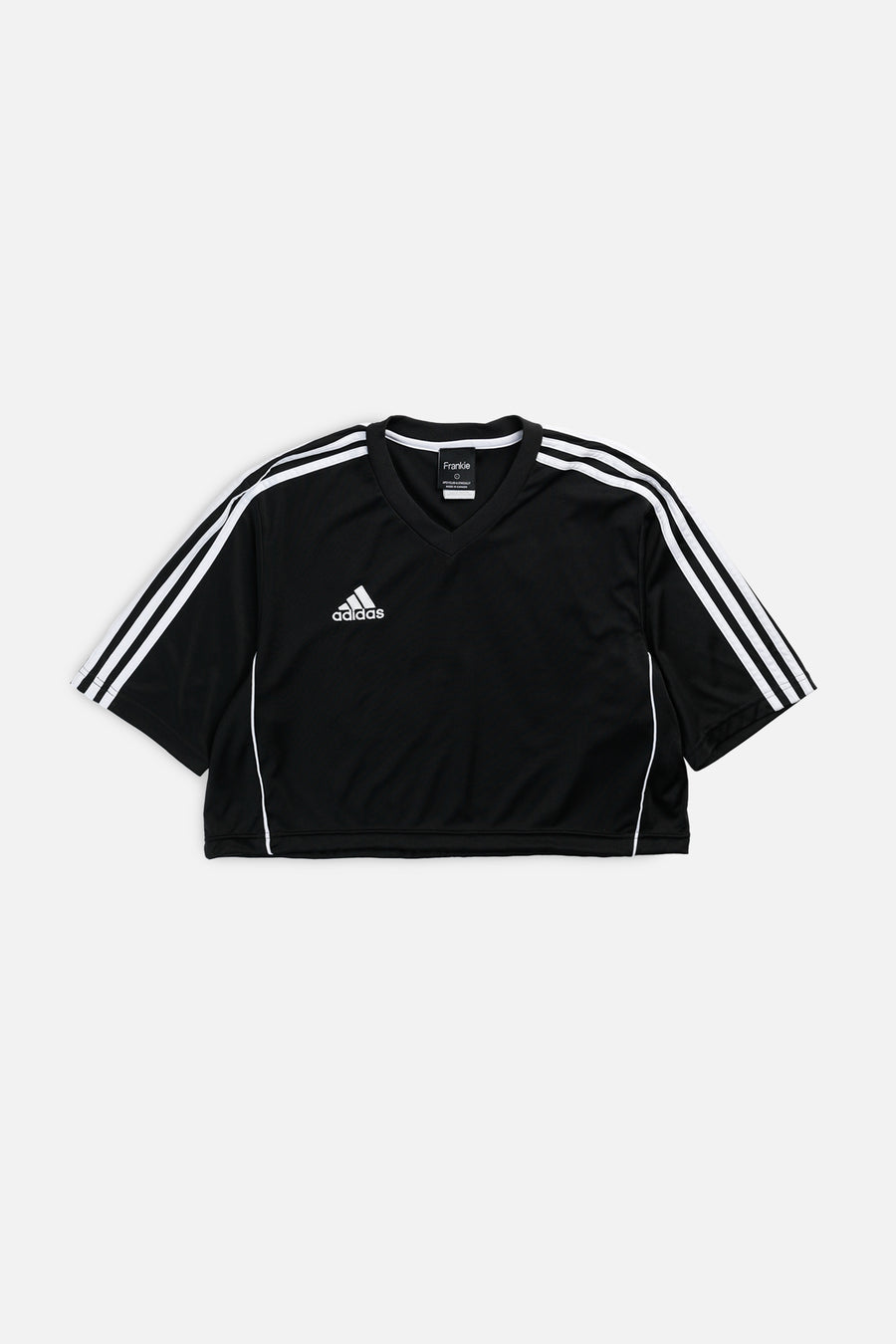 Rework Crop Adidas Soccer Jersey - L