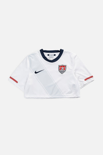 Rework Crop USA Soccer Jersey - S