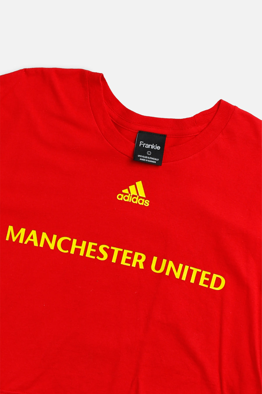 Rework Crop Manchester Soccer Tee - L