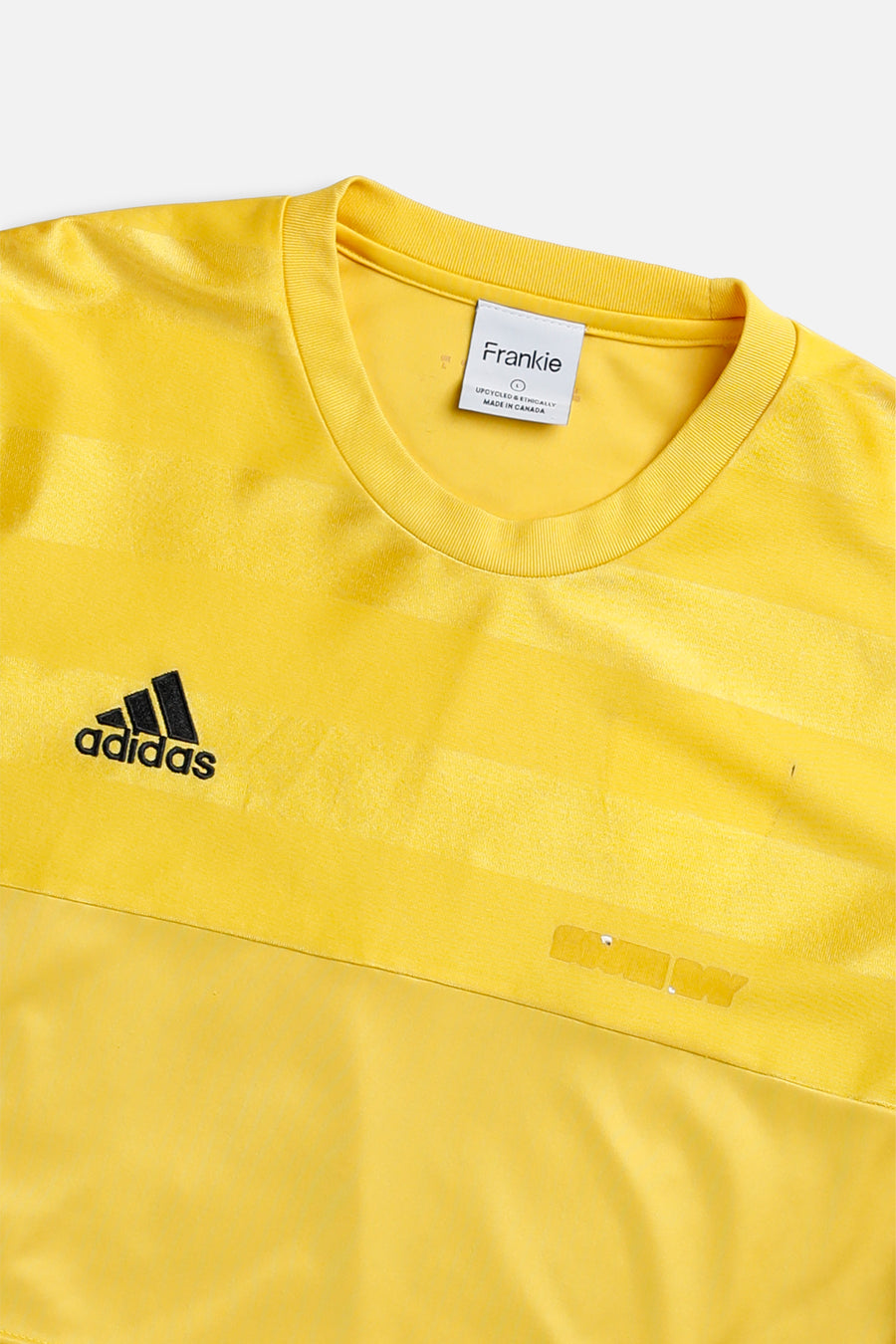 Rework Crop Adidas Soccer Goalie Jersey - L