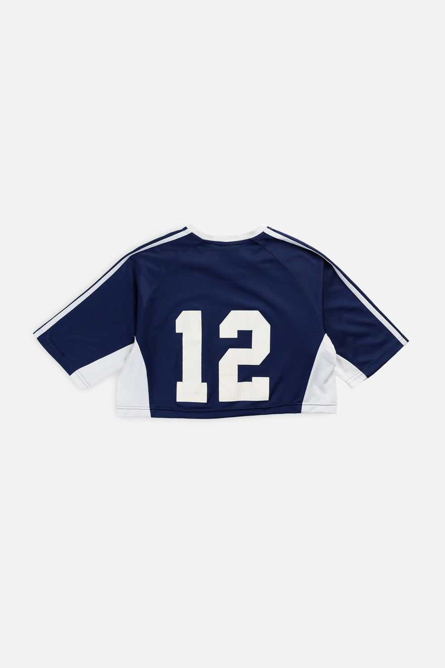 Rework Crop Adidas Soccer Jersey - S