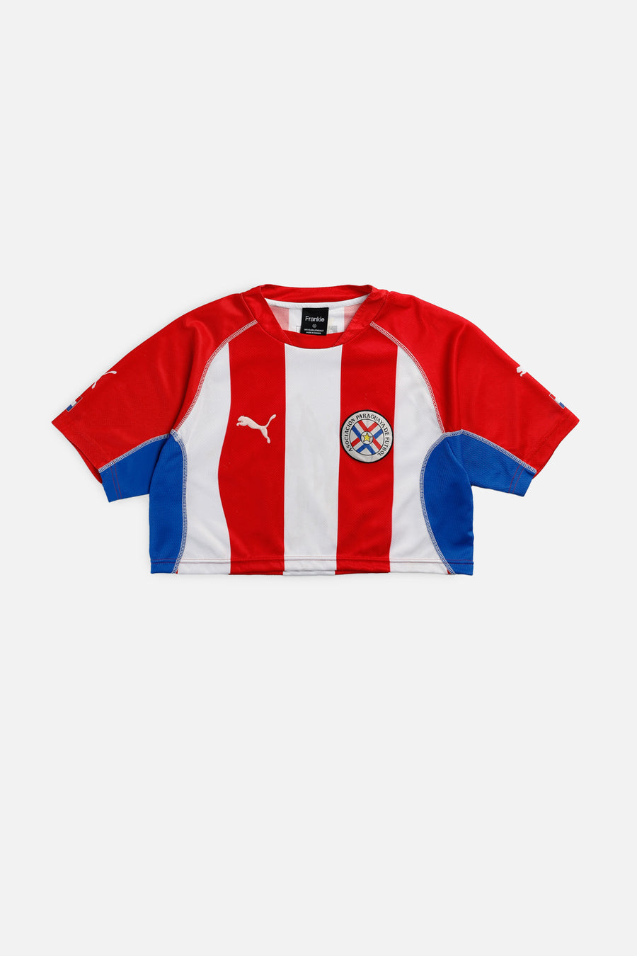 Rework Crop Paraguay Soccer Jersey - M