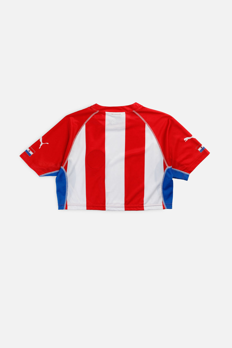 Rework Crop Paraguay Soccer Jersey - M