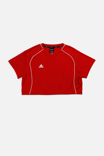 Rework Adidas Crop Tee - L