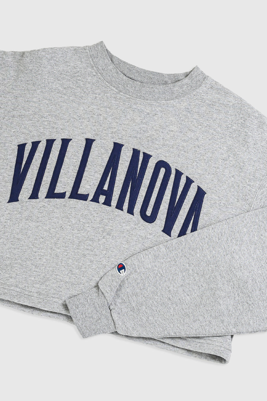 Rework Villanova Crop Sweatshirt - L