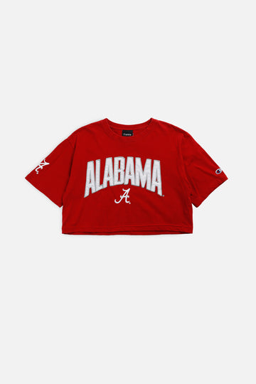 Rework Alabama Crimson Tide NCAA Crop Tee - M