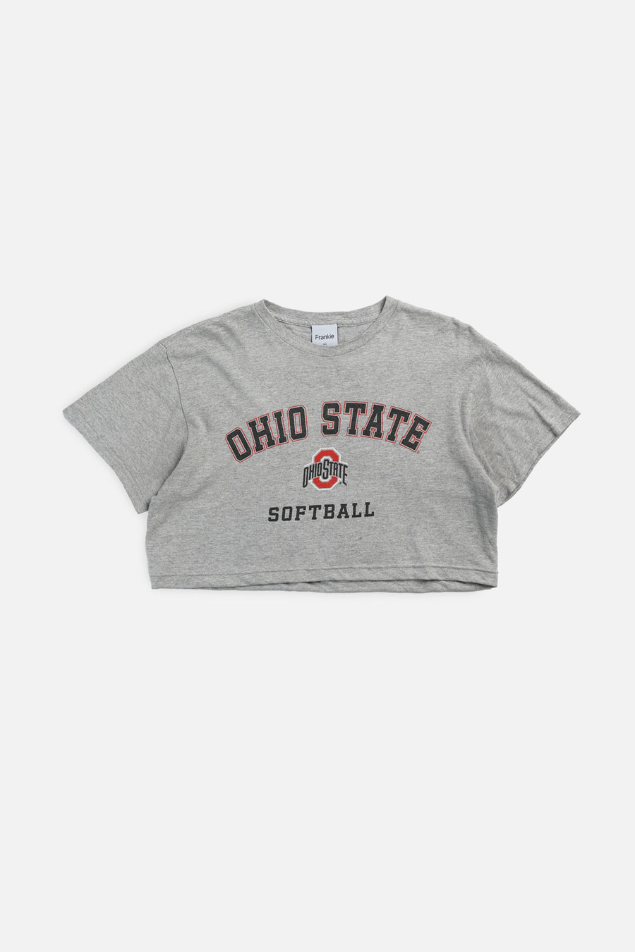 Rework Ohio State Softball NCAA Crop Tee - M