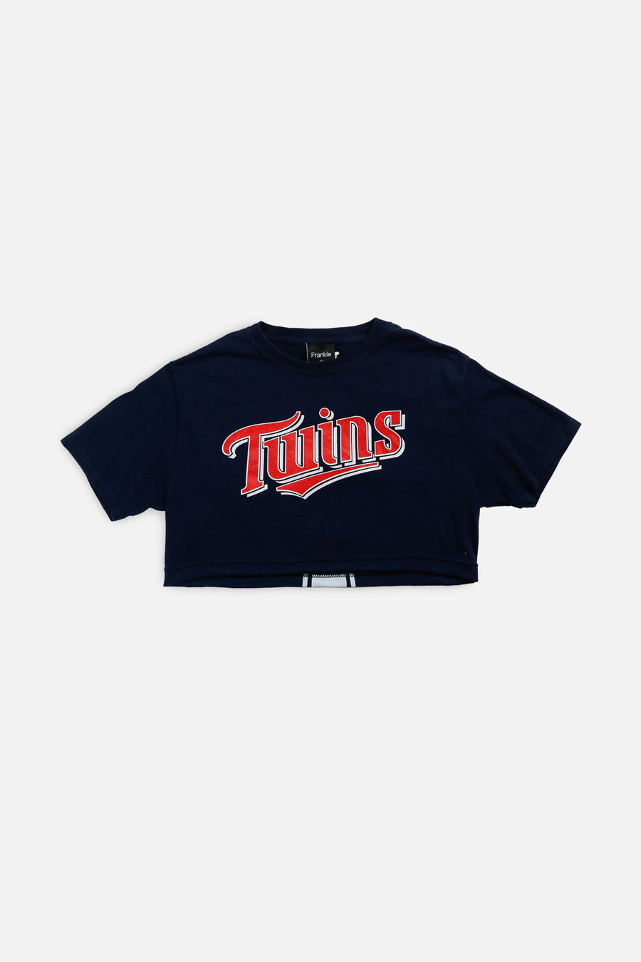 Rework Minnesota Twins MLB Crop Tee - XS