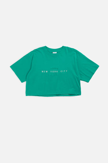 Rework NYC Crop Tee - L