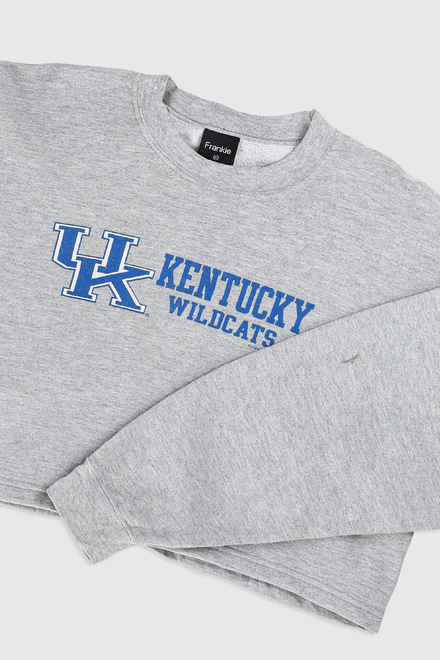 Rework Kentucky Wildcats Crop Sweatshirt - XL