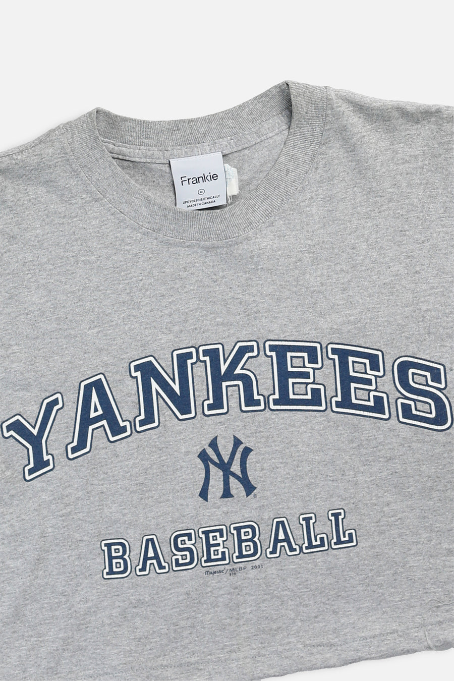 Rework NY Yankees MLB Crop Tee - M