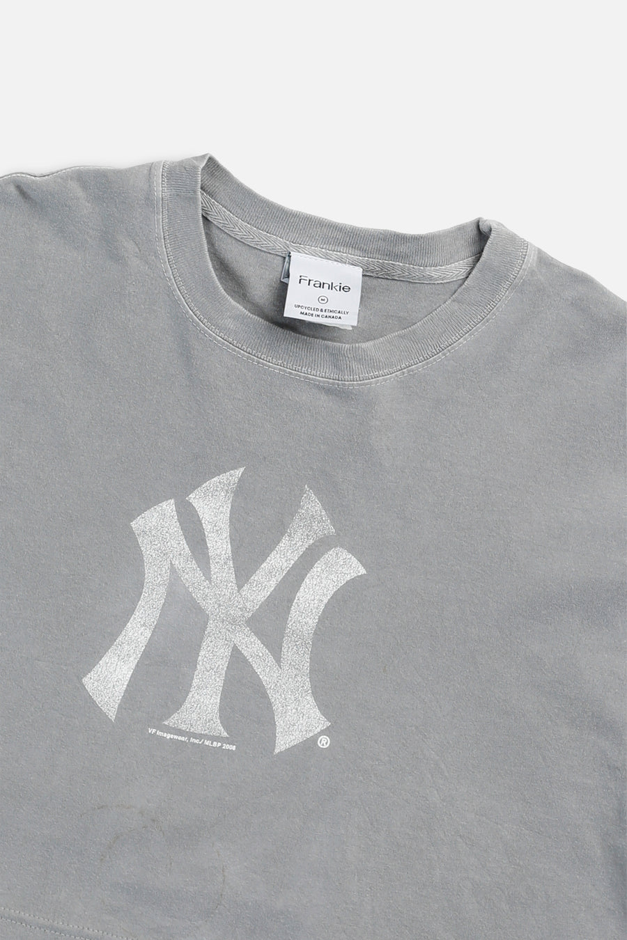 Rework NY Yankees MLB Crop Tee - M