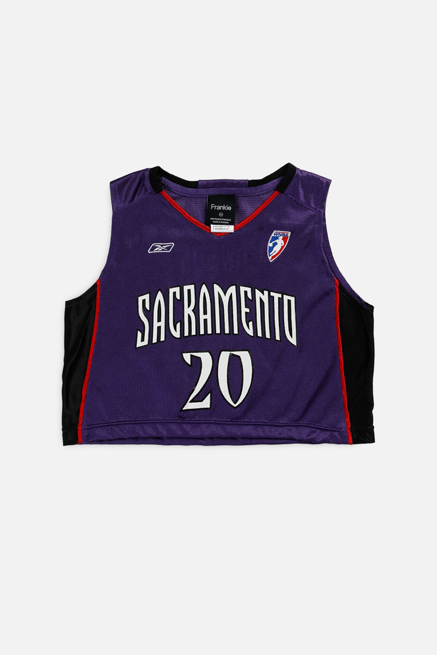 Rework Sacramento Monarchs NBA Crop Jersey - XS