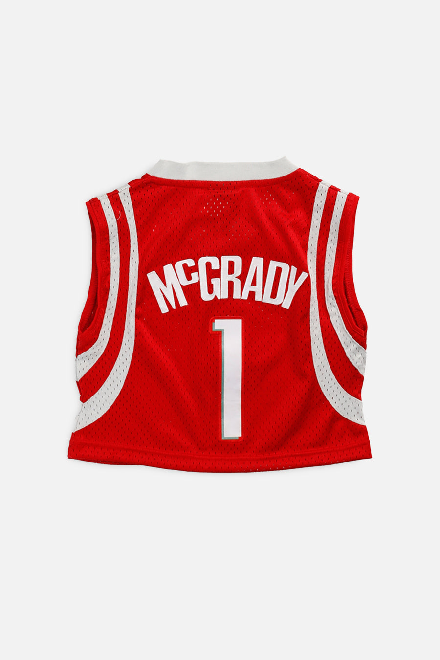 Rework Houston Rockets NBA Crop Jersey - XS