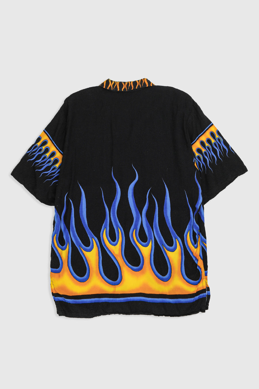 Vintage Flame Camp Shirt - M