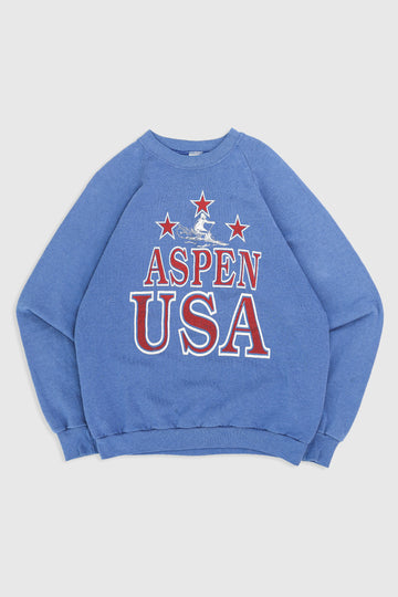 Vintage Aspen Ski Sweatshirt