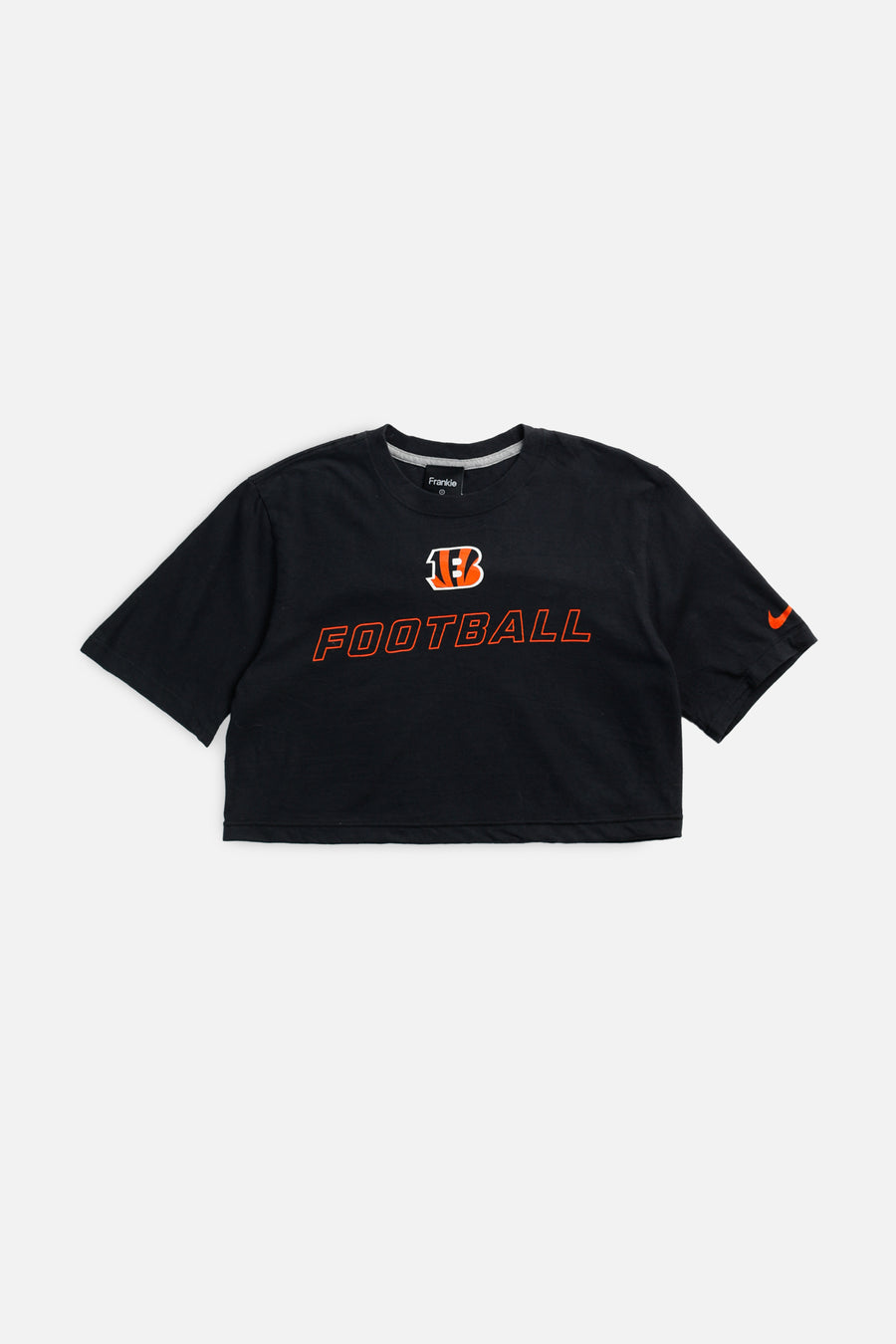 Rework Cincinnati Bengals NFL Crop Tee - S