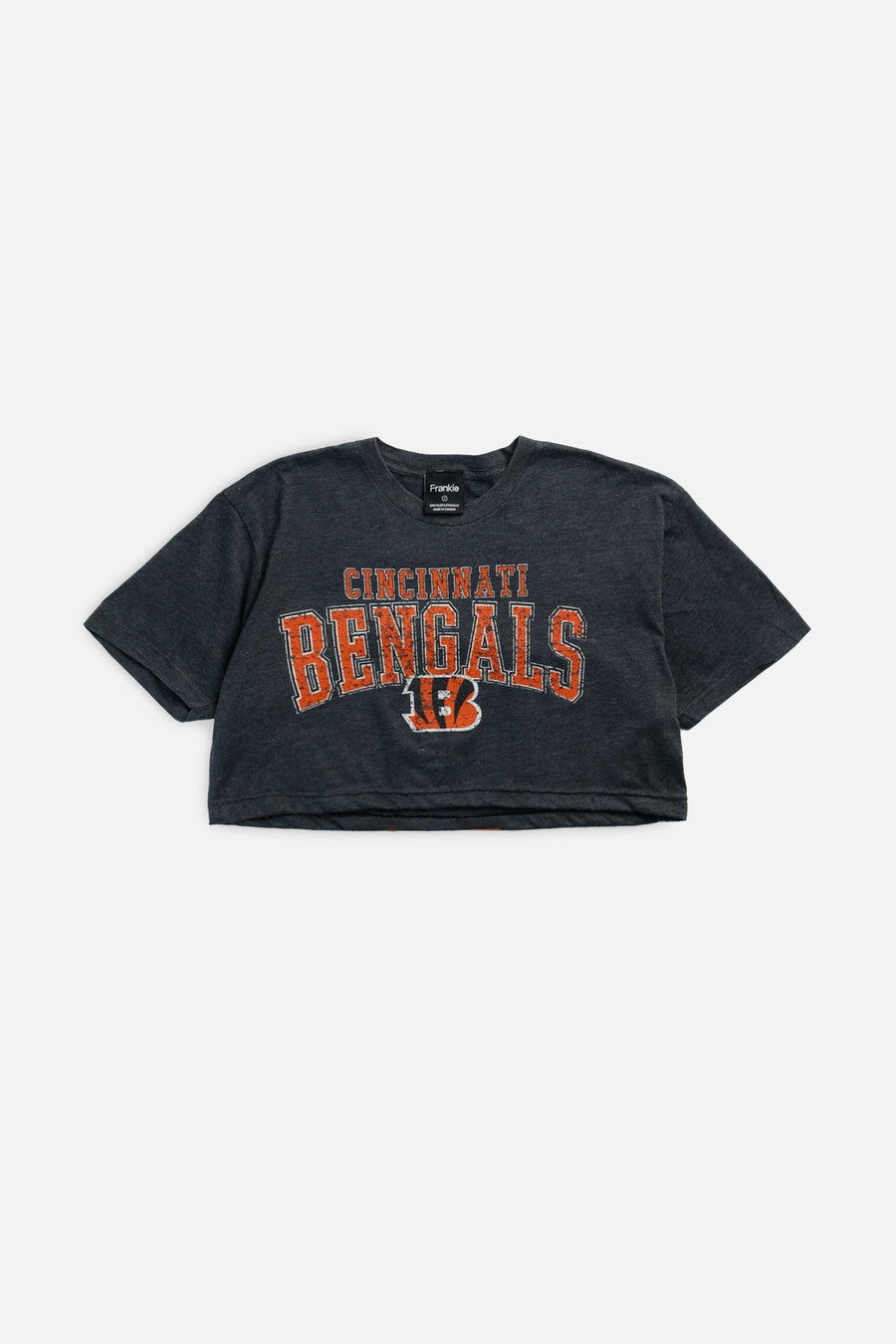 Rework Cincinnati Bengals NFL Crop Tee - S