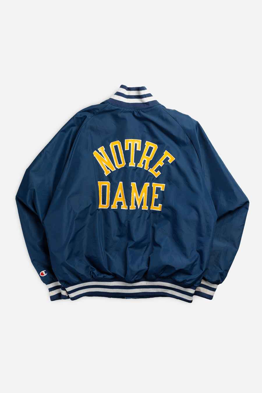 Vintage Notre Dame Bomber Jacket - XXL