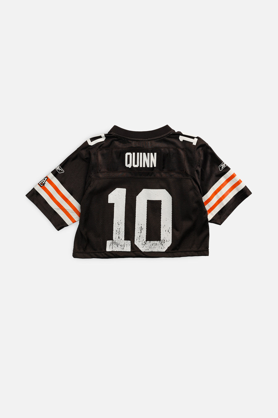 Rework Crop Cleveland Browns NFL Jersey - S