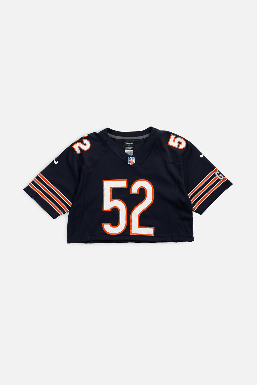 Rework Crop Chicago Bears NFL Jersey - S