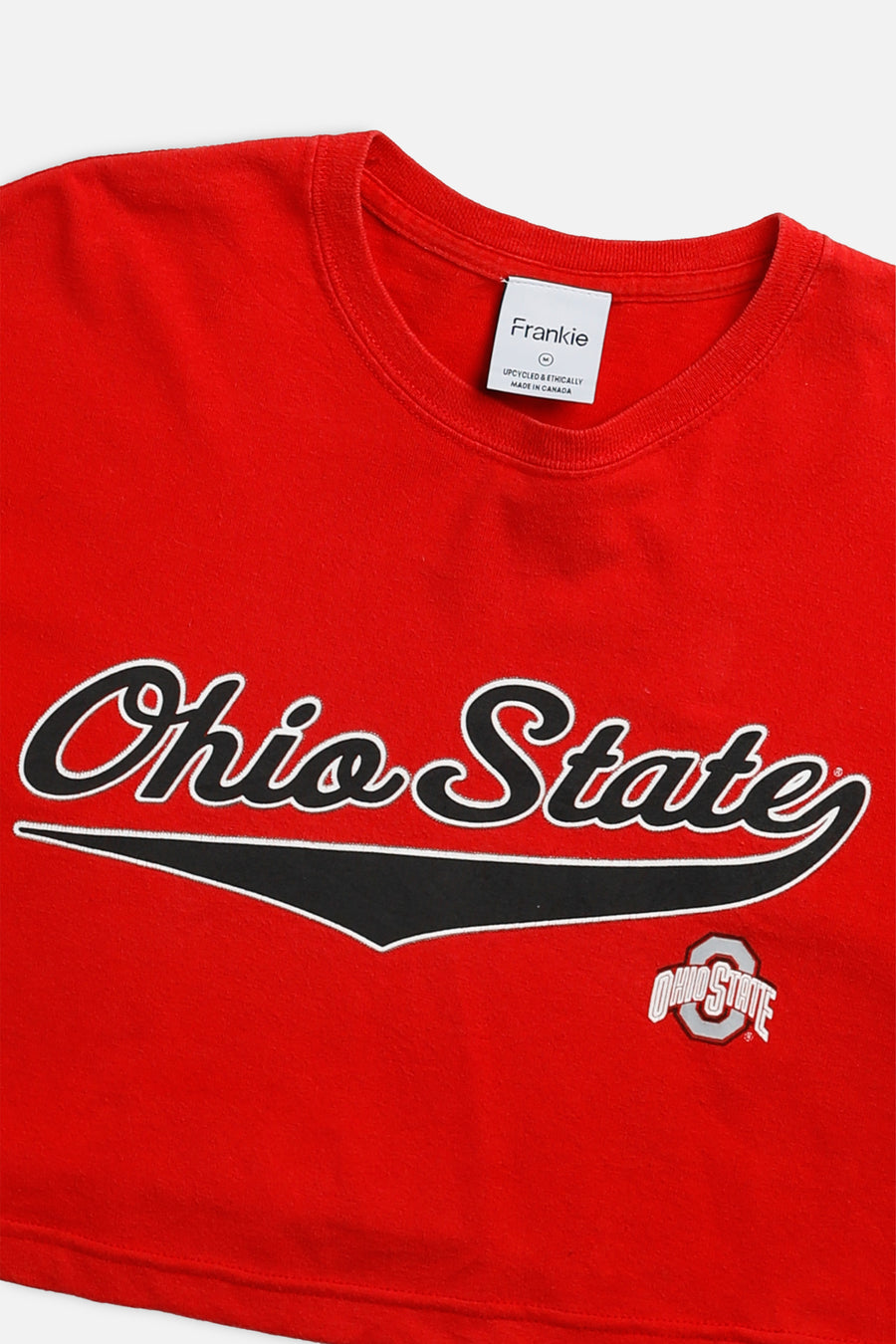 Rework Ohio State Crop Tee - M