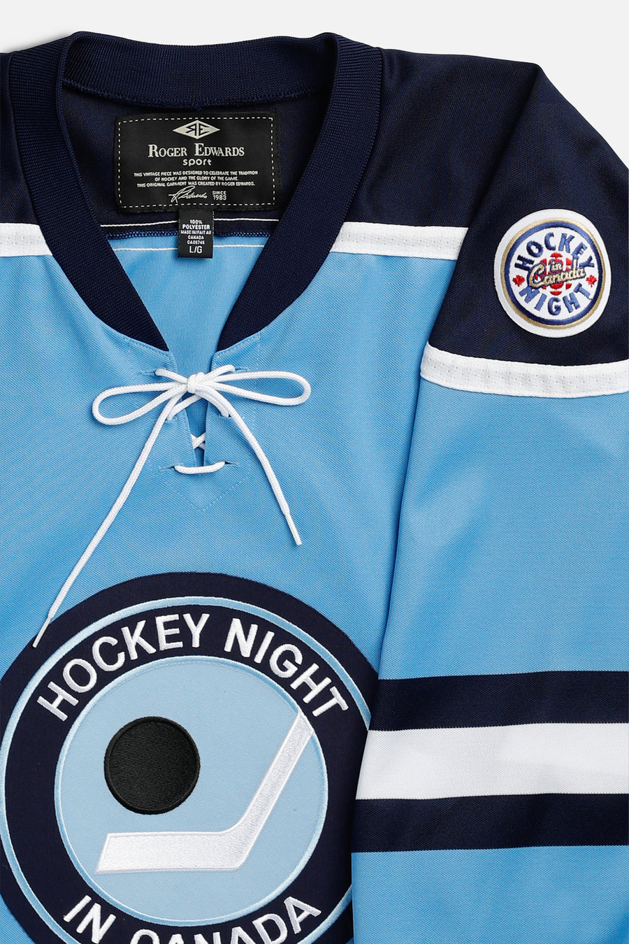 Vintage Hockey Night In Canada Jersey - L