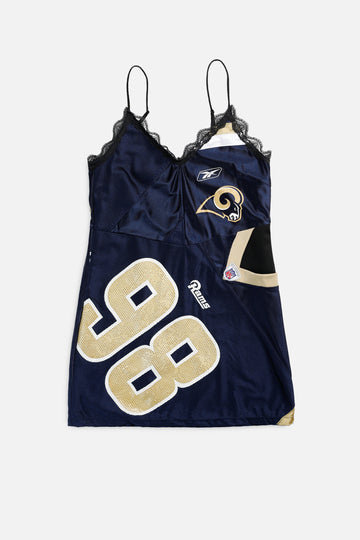 Rework LA Rams NFL Lace Dress - M