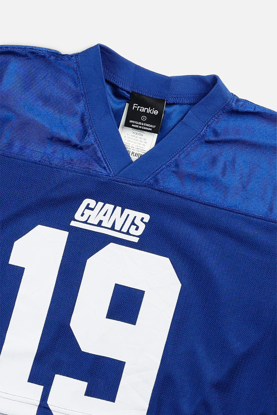 Rework Crop NY Giants NFL Jersey - S