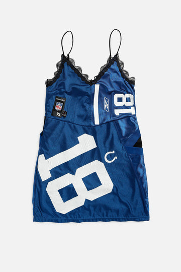 Rework Indianapolis Colts NFL Lace Dress - M