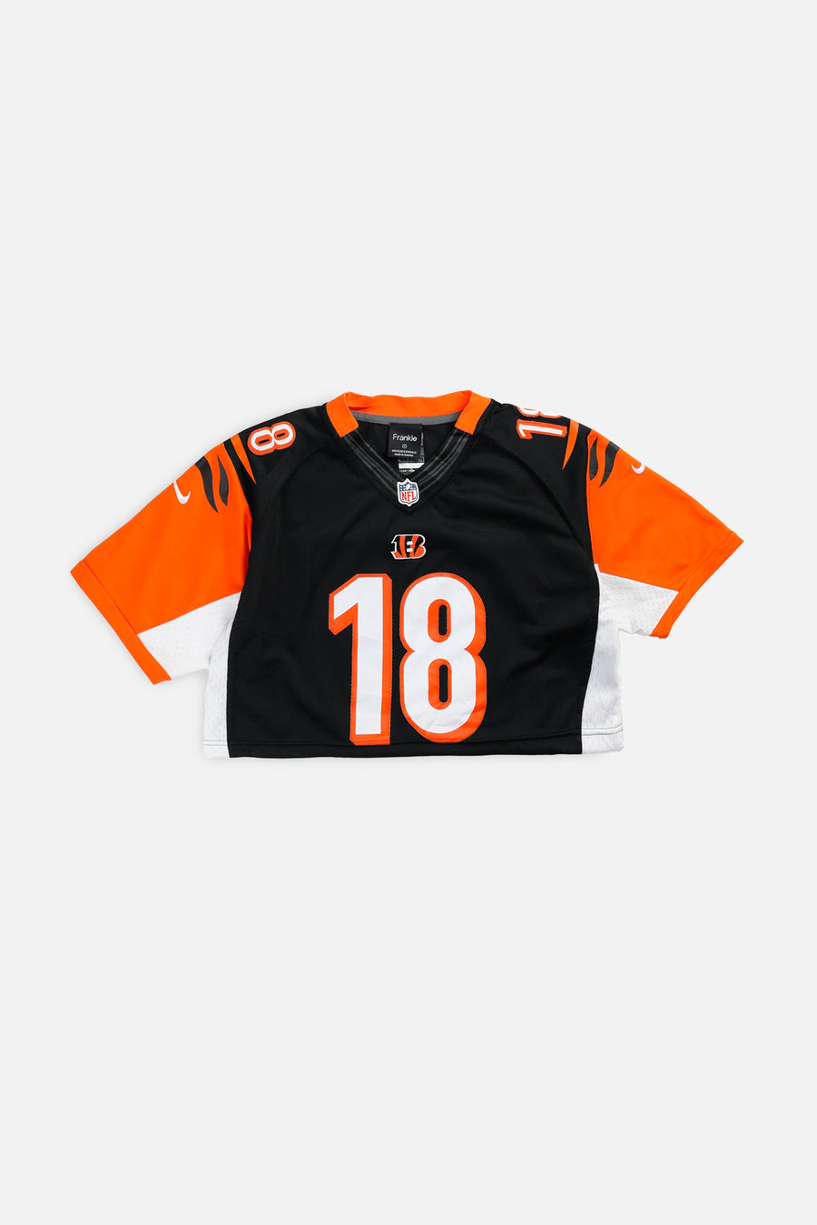 Rework Crop Cincinnati Bengals NFL Jersey - M