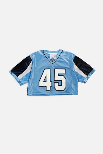 Rework Crop Football Jersey - S