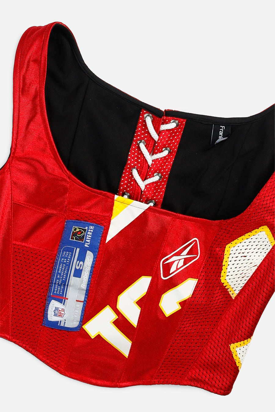 Rework Kansas City Chiefs NFL Corset - S