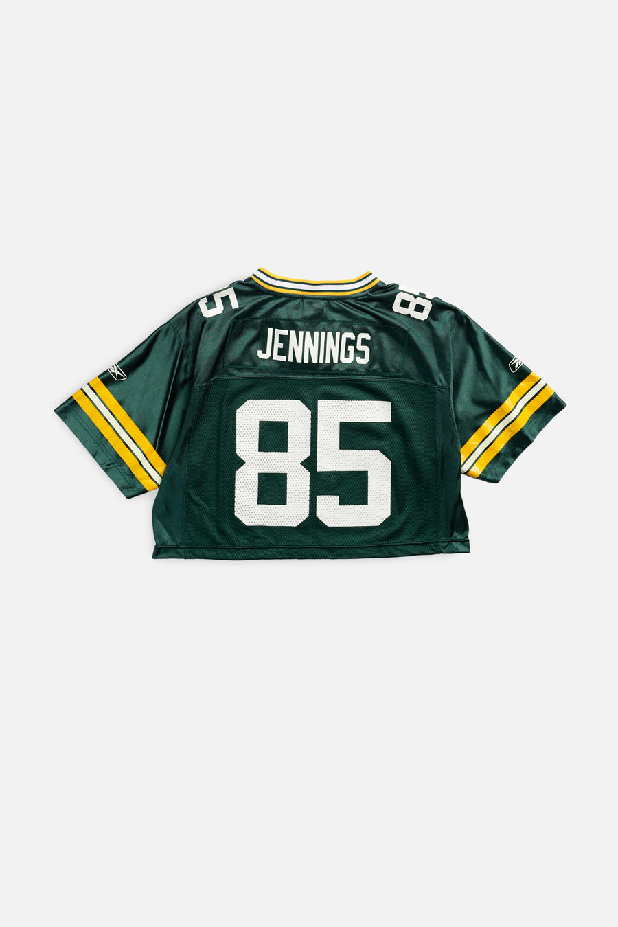 Rework Crop Green Bay Packers NFL Jersey - L