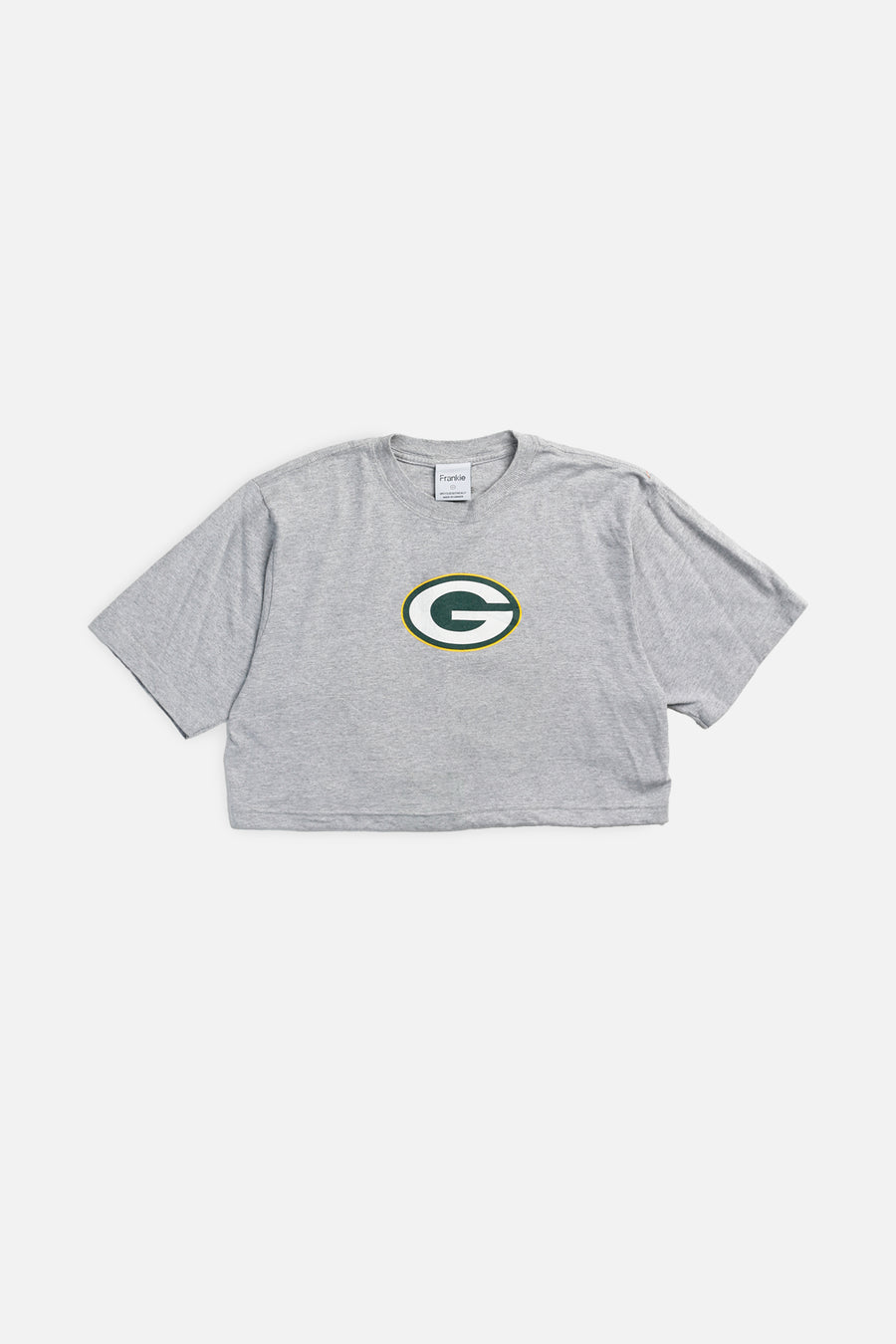 Rework Green Bay Packers NFL Crop Tee - S