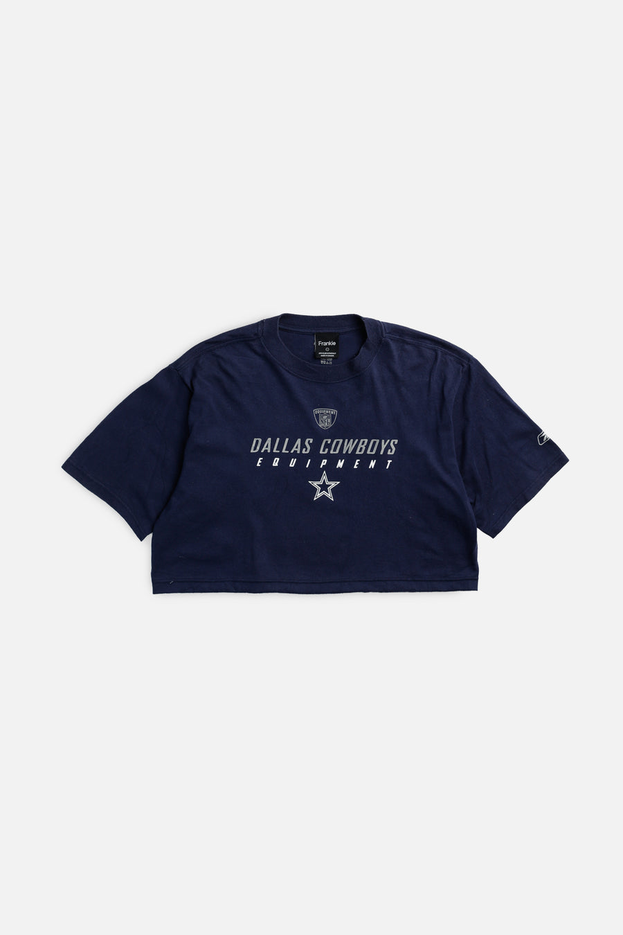 Rework Dallas Cowboys NFL Crop Tee - L