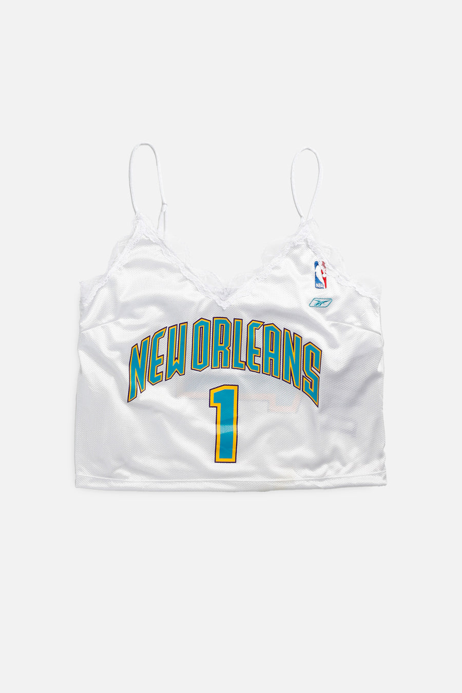 Rework New Orleans Hornets NBA Lace Tank - XL