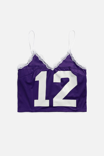 Rework Football Lace Tank - L