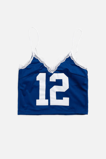 Rework Indianapolis Colts NFL Lace Tank - XS