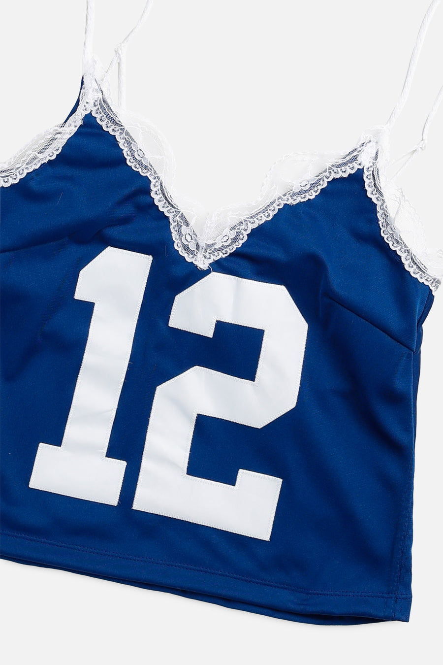 Rework Indianapolis Colts NFL Lace Tank - XS