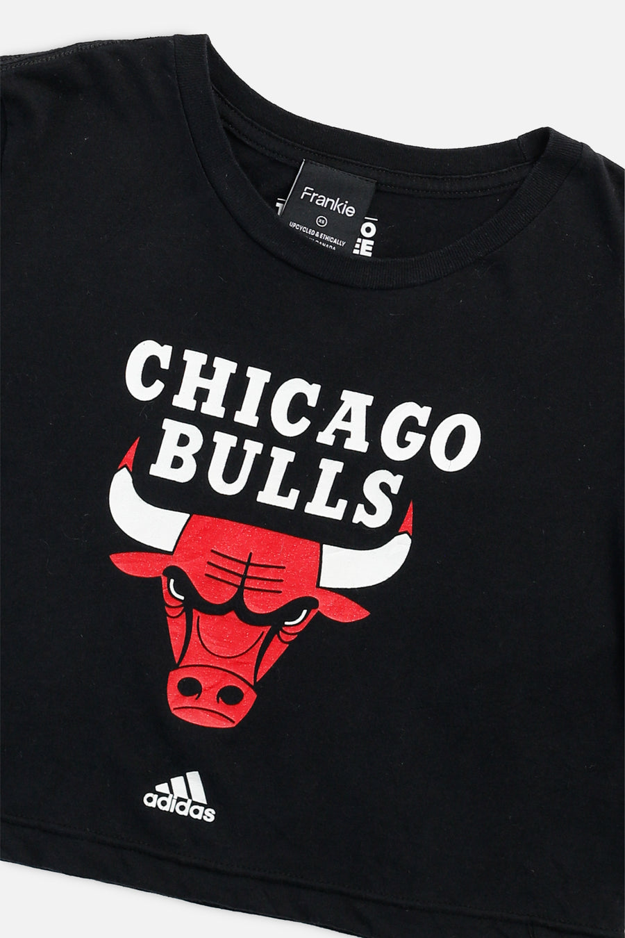 Rework Chicago Bulls NBA Crop Tee - XS