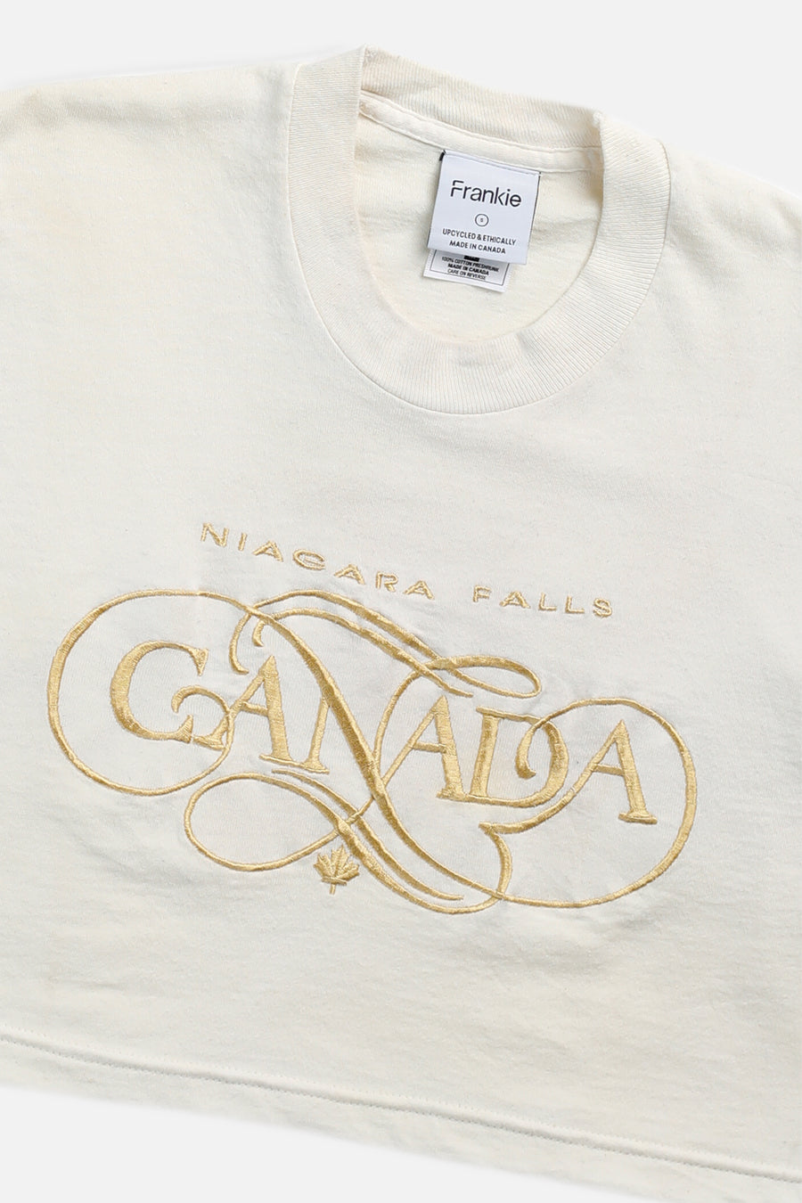 Rework Niagara Falls Crop Tee - S