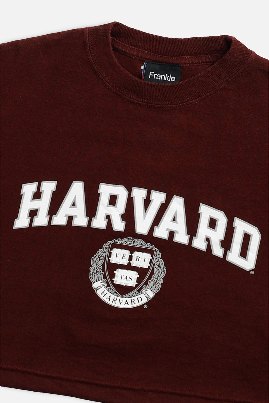 Rework Harvard Crop Tee - XS, S