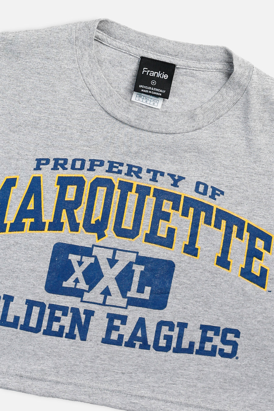 Rework Marquette Golden Eagles NCAA Crop Tee - M