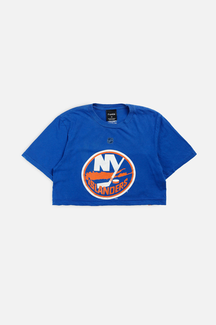 Rework NY Islanders NHL Crop Tee - XS