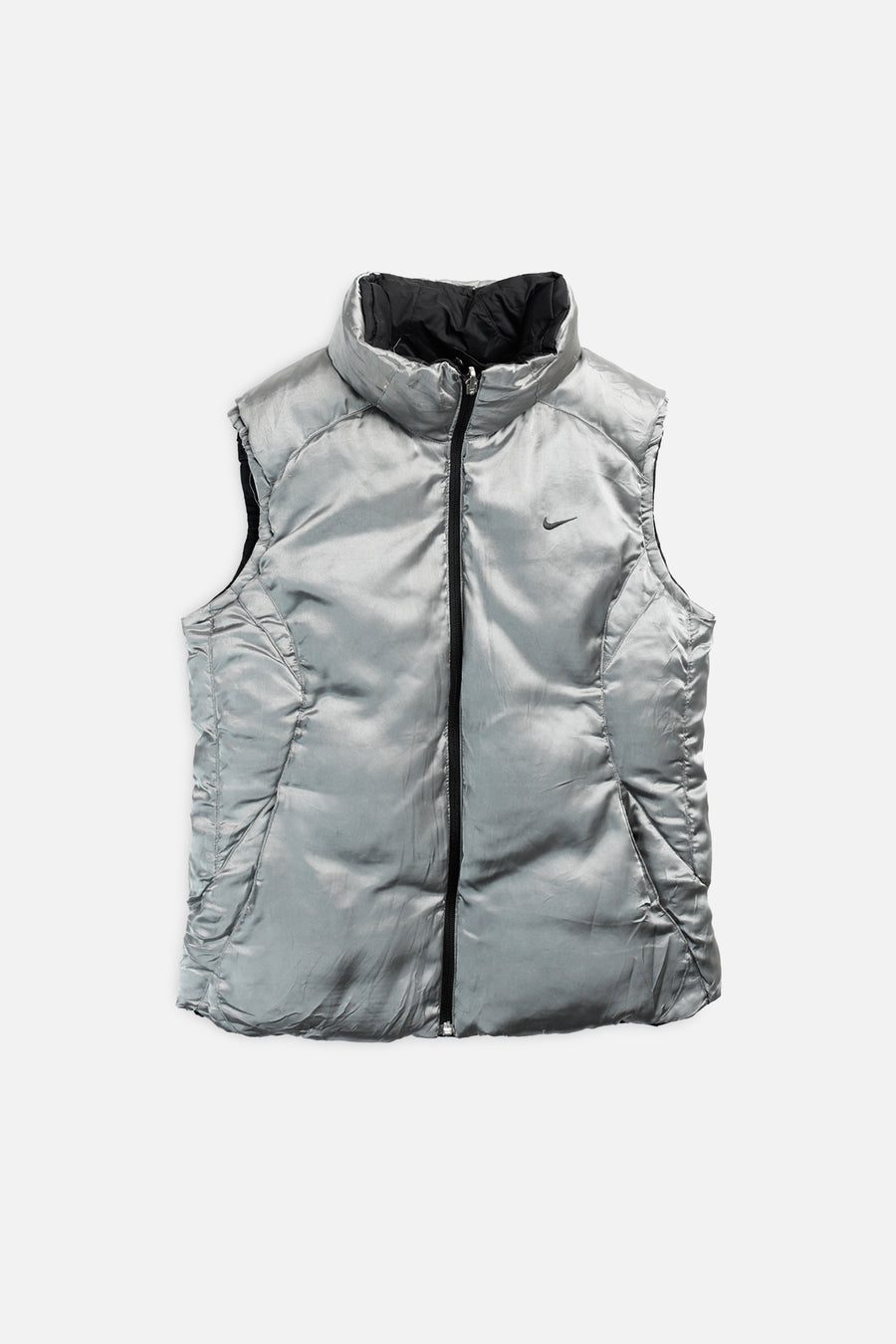 Vintage Nike Reversible Puffer Vest - Women's M